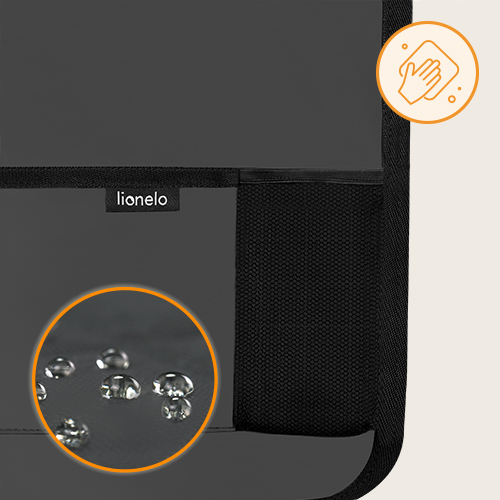 Lionelo SeatOrganizer Grey — Organizer na przedni fotel samochodowy